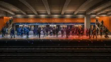 Subway congestion agent-based model