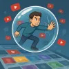 User escaping a YouTube Filter Bubble